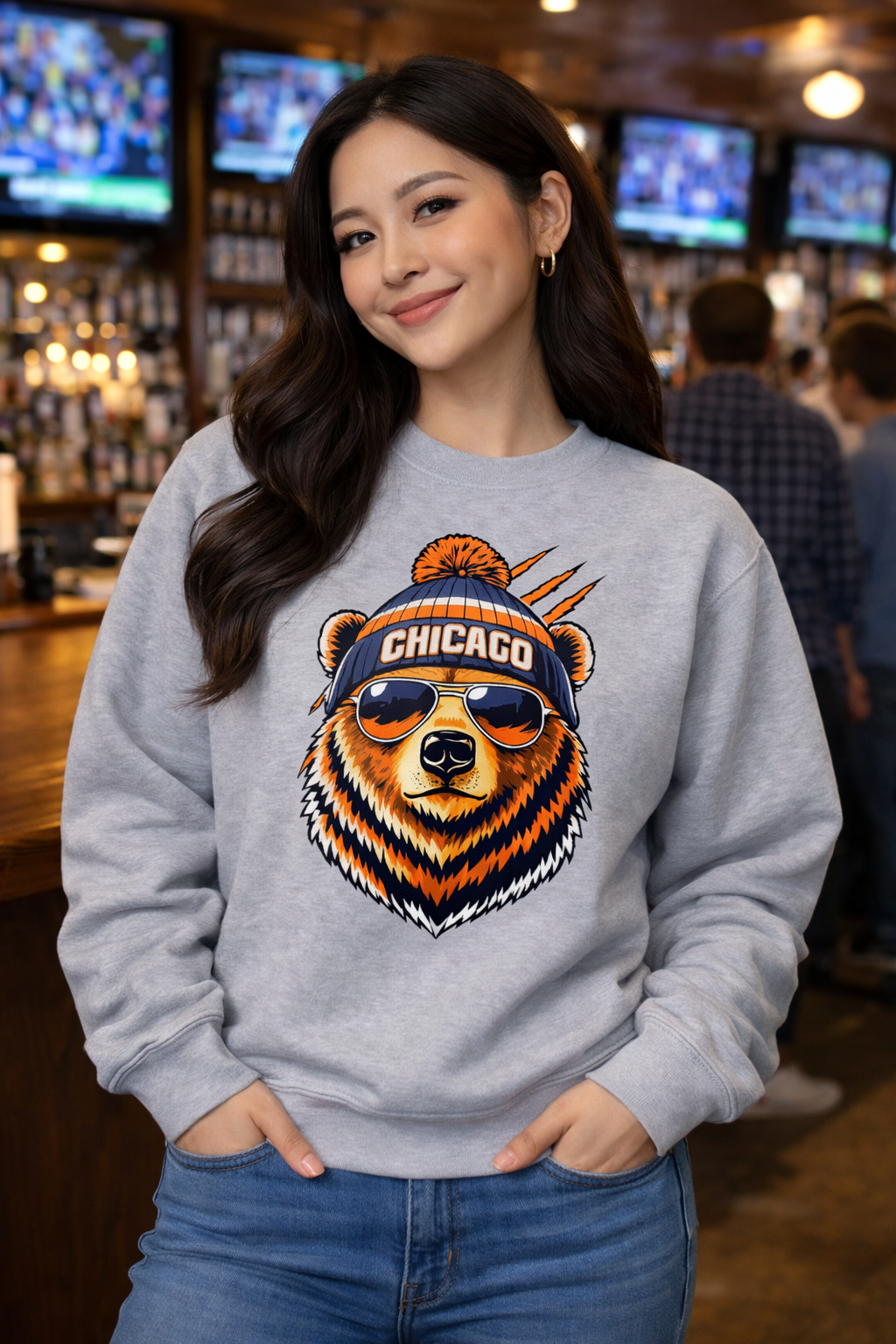 Chicago Bears Inspired Sweatshirt
