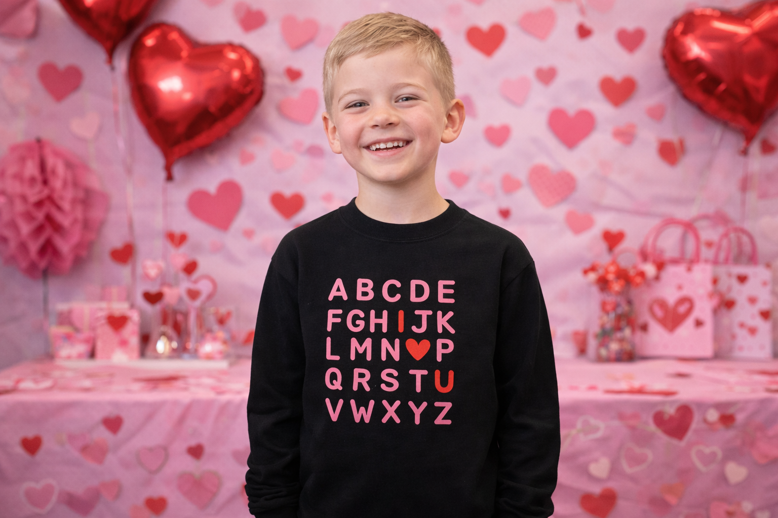 Alphabet Love Long Sleeve Tee (Youth)