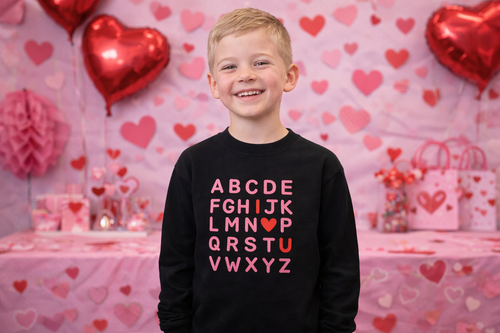 Alphabet Love Long Sleeve Tee (Youth)