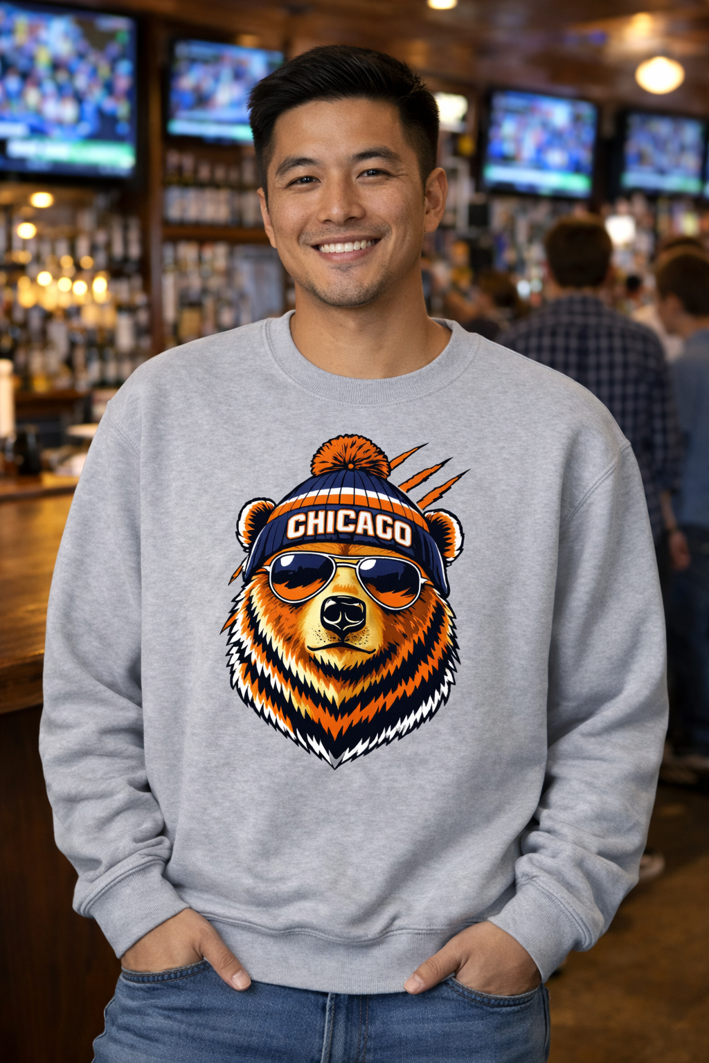 Chicago Bears Inspired Sweatshirt