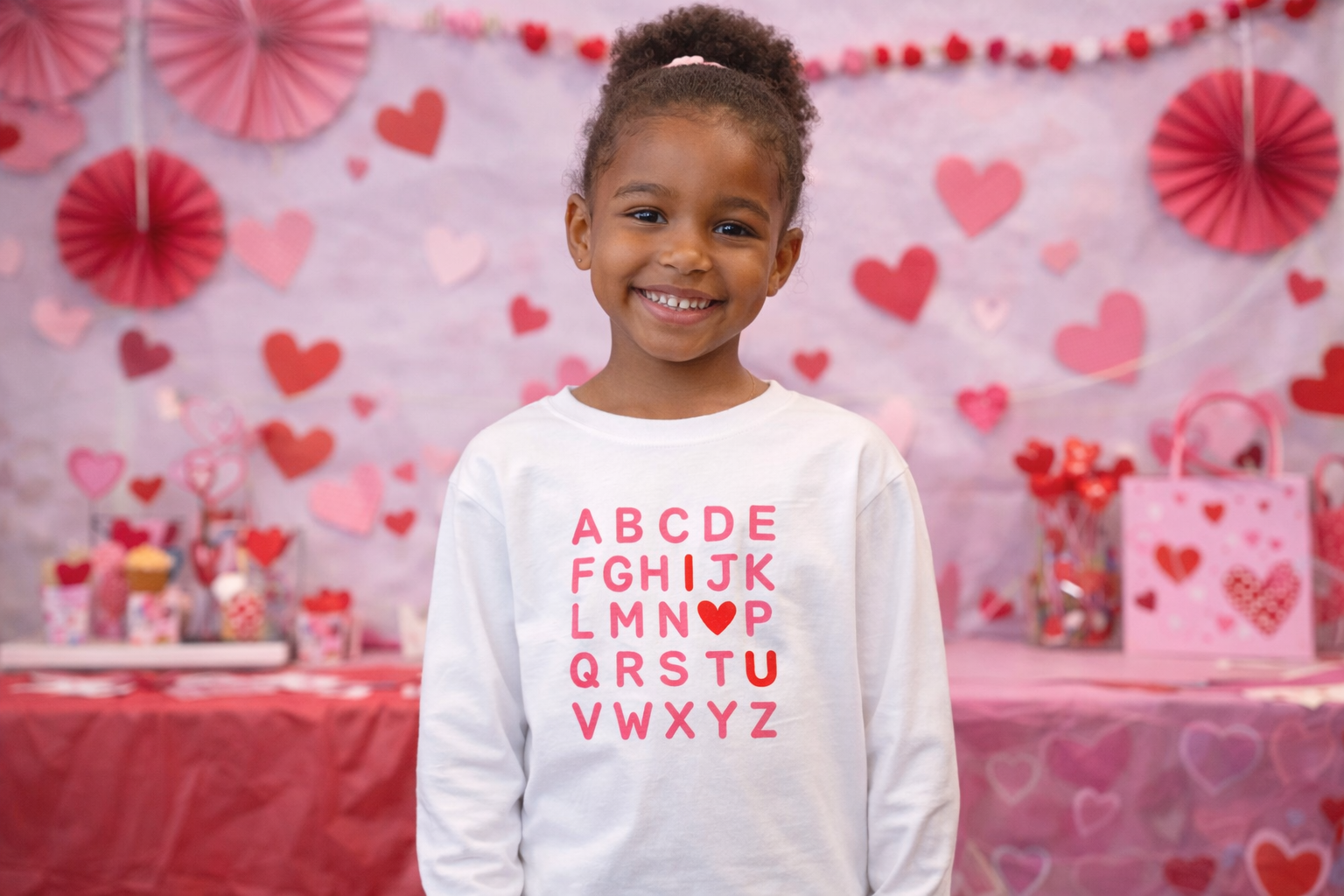 Alphabet Love Long Sleeve Tee (Youth)
